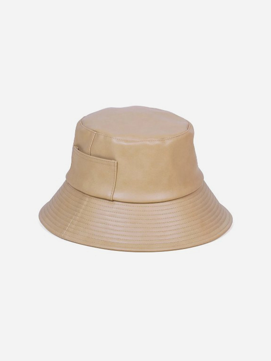 더조엘르 | Lack of Color(랙 오브 컬러) - [랙오브컬러] 버킷햇 - Wave bucket hat camel